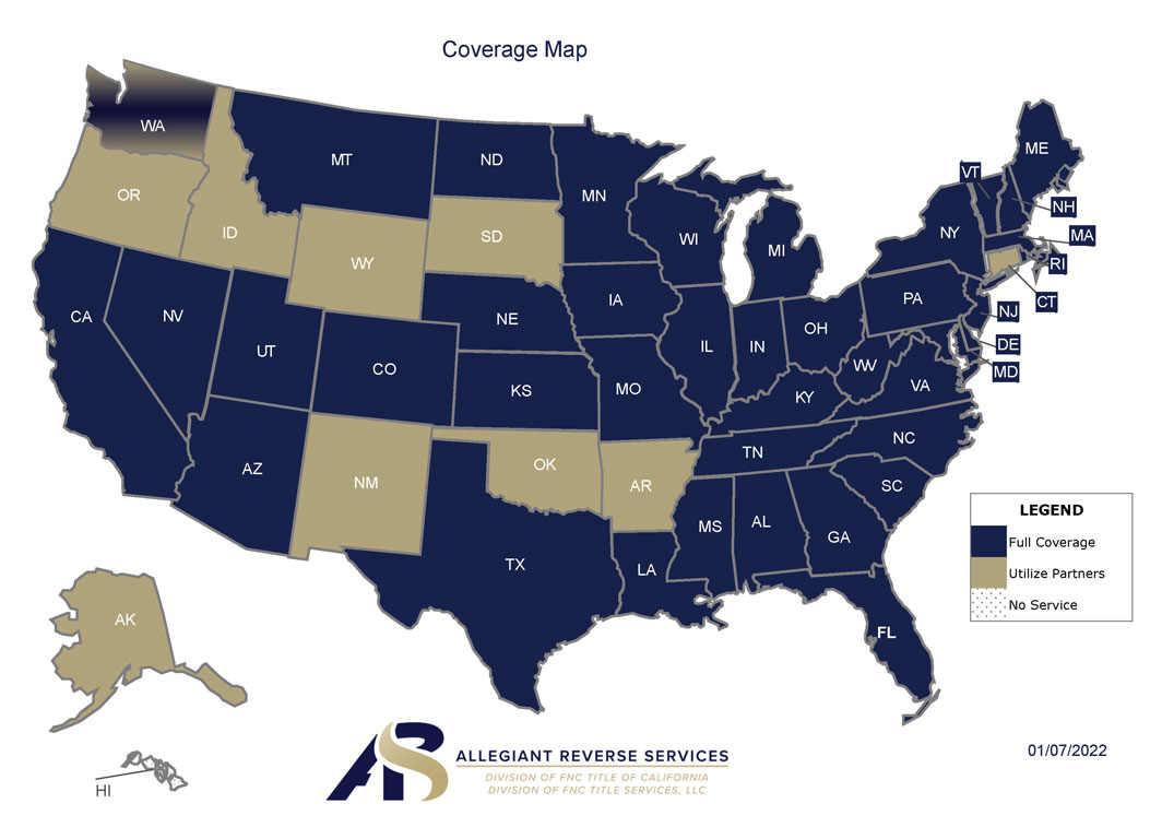 ARS Coverage Map